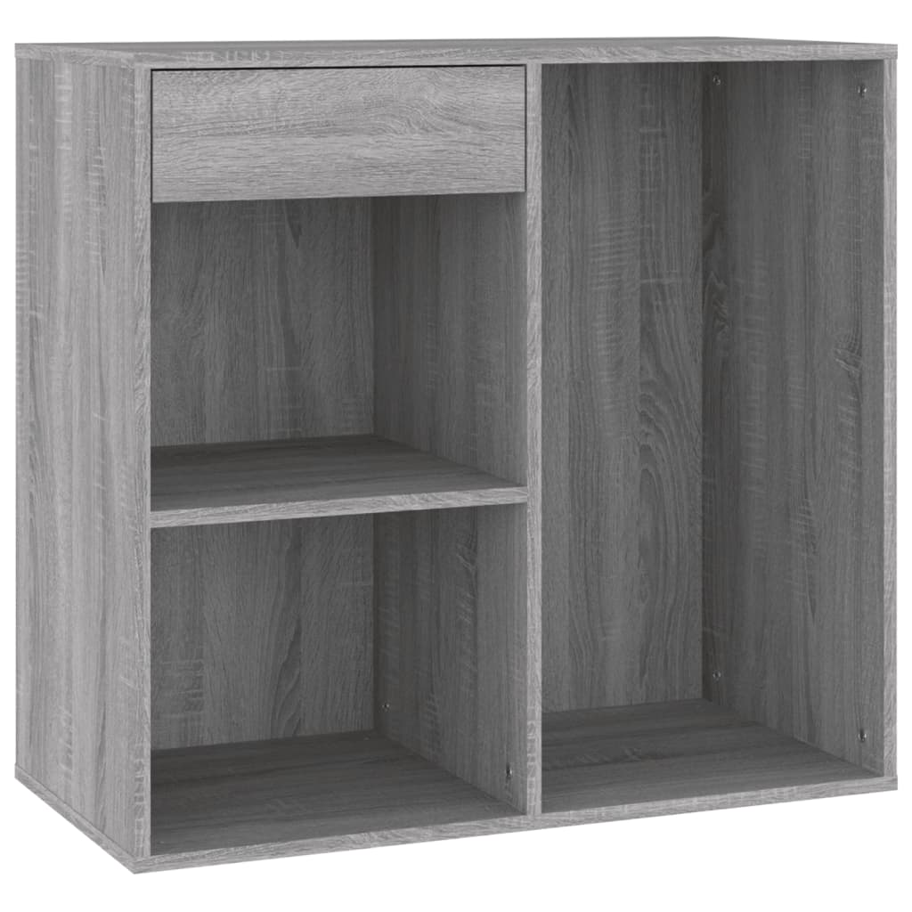Armoire cosmétique Sonoma gris 80x40x75 cm Bois d'ingénierie - XIOS
