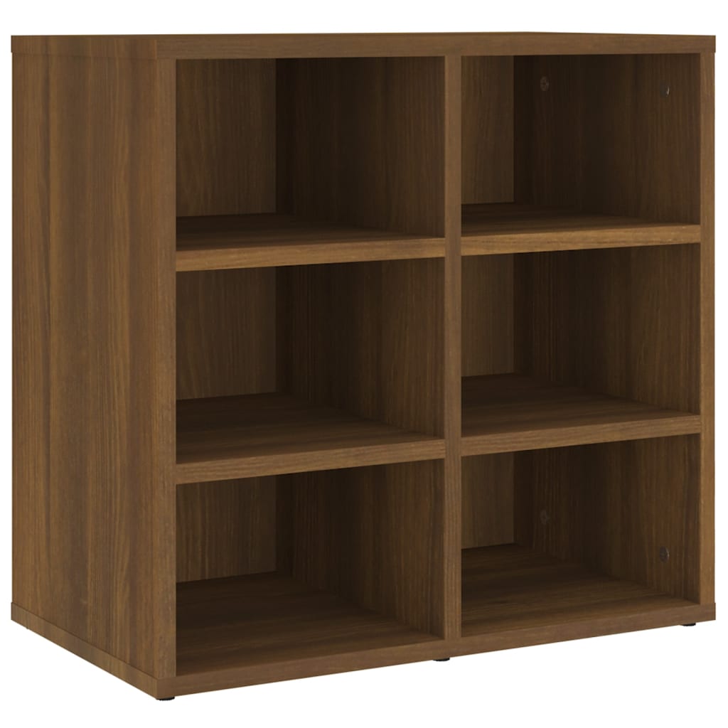 Armoire à chaussures Chêne marron 52,5x30x50 cm - XIOS