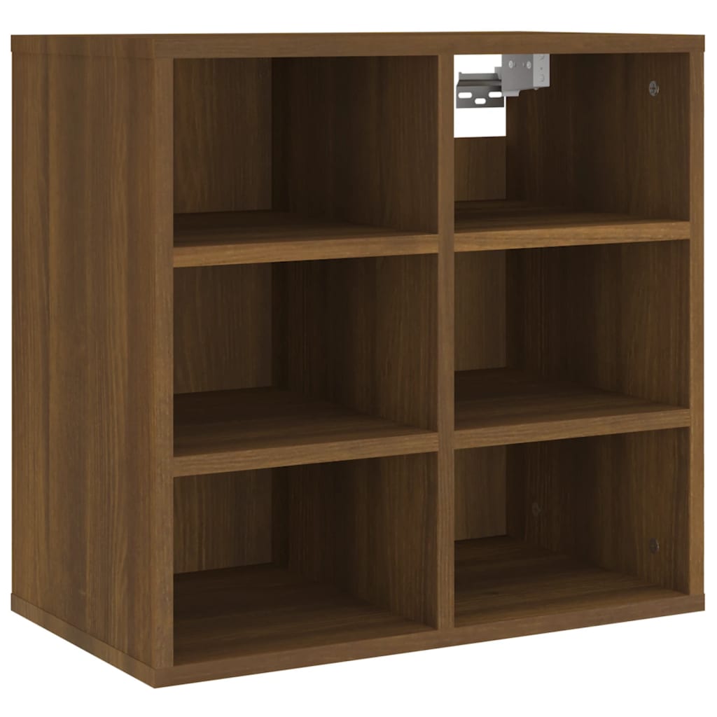 Armoire à chaussures Chêne marron 52,5x30x50 cm - XIOS