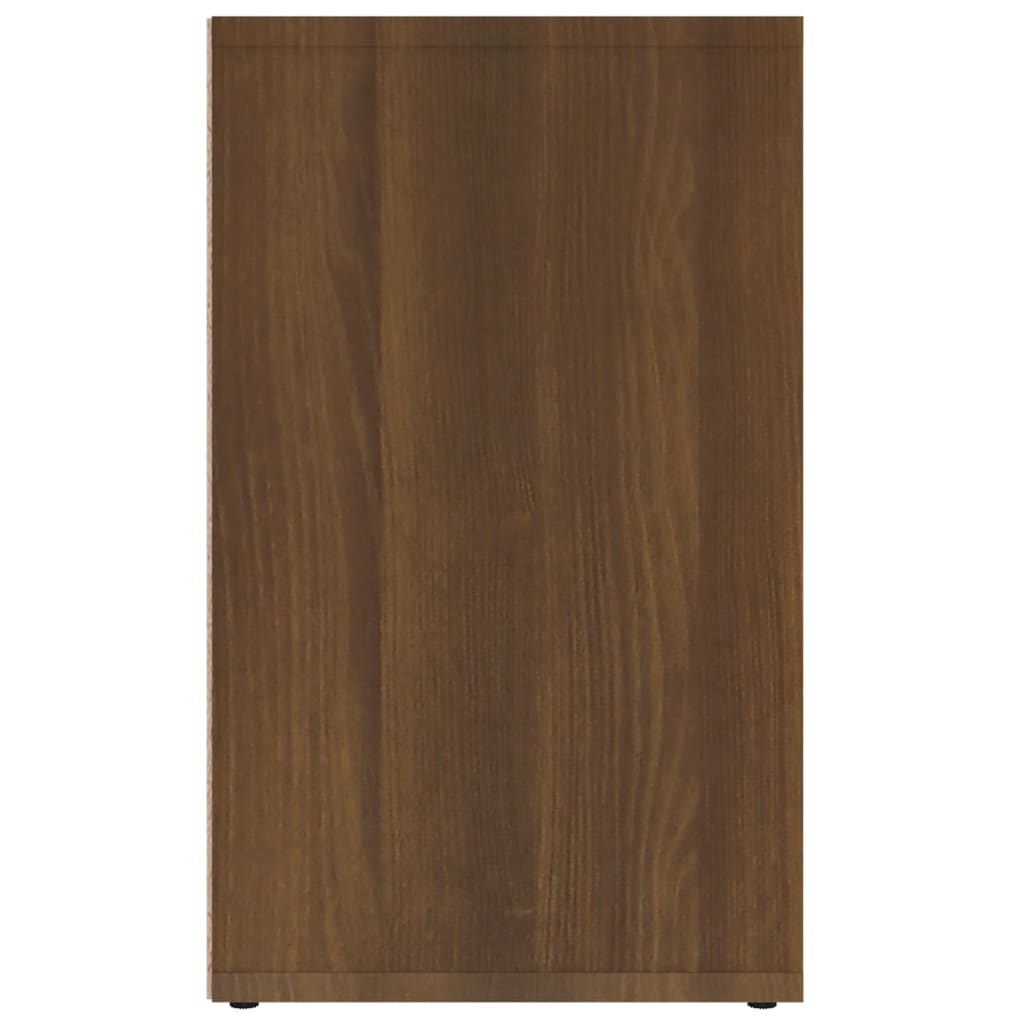 Armoire à chaussures Chêne marron 52,5x30x50 cm - XIOS