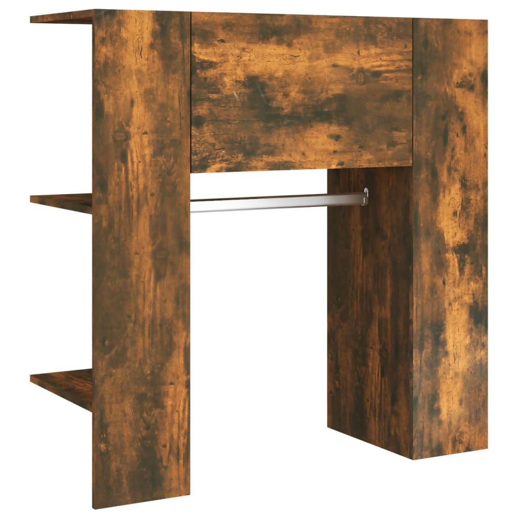 Armoire de couloir Chêne fumé 97,5x37x99 cm Bois d'ingénierie - XIOS