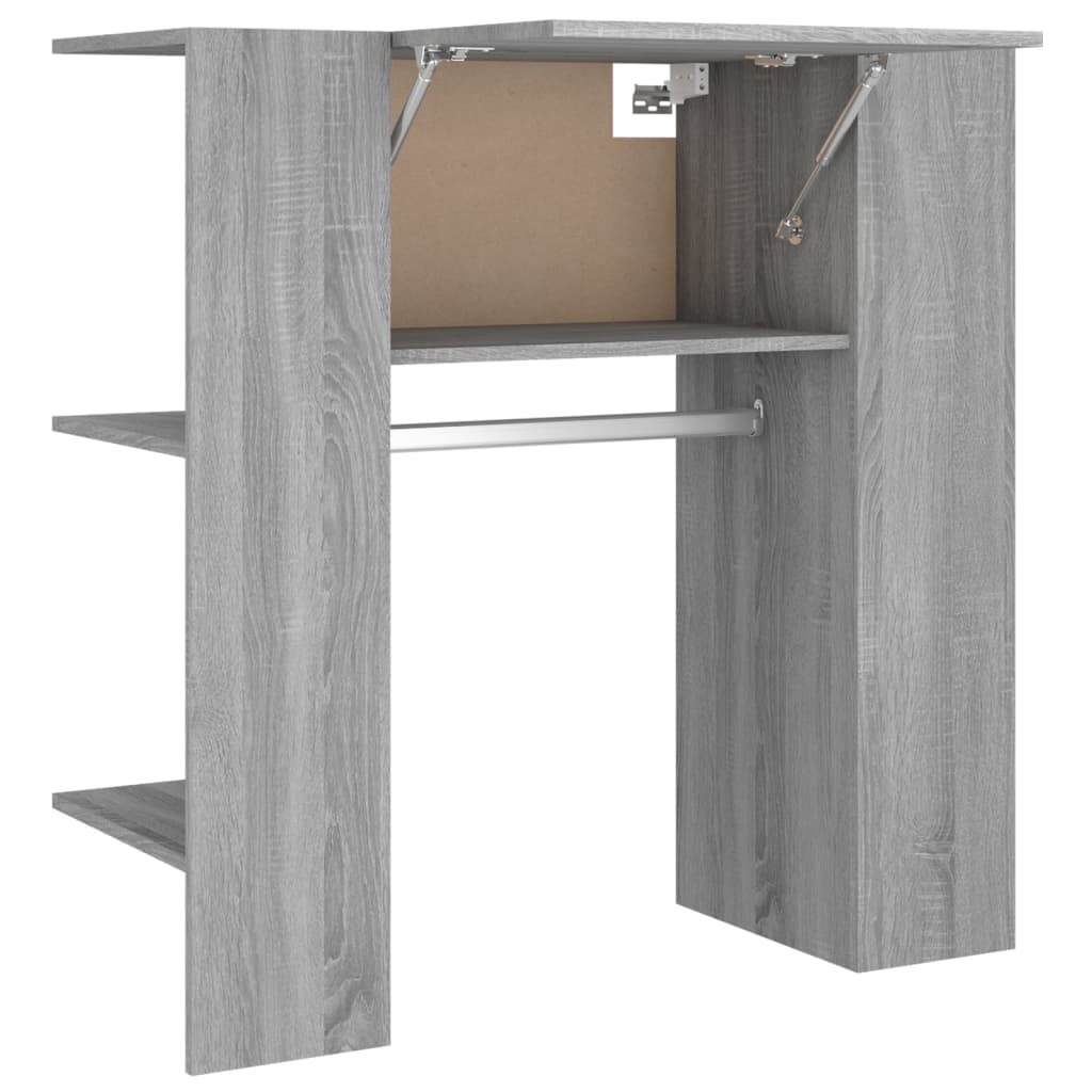 Armoire de couloir Sonoma gris 97,5x37x99 cm Bois d'ingénierie - XIOS