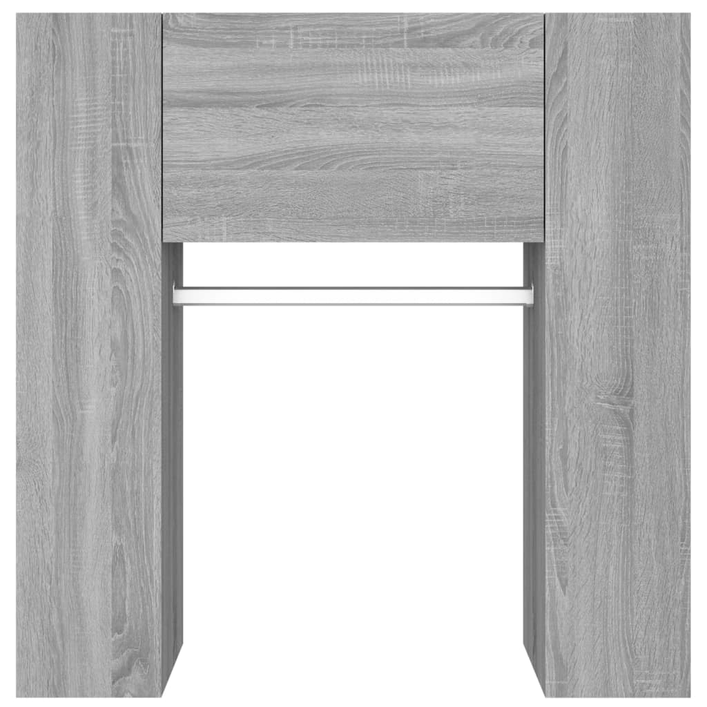 Armoire de couloir Sonoma gris 97,5x37x99 cm Bois d'ingénierie - XIOS