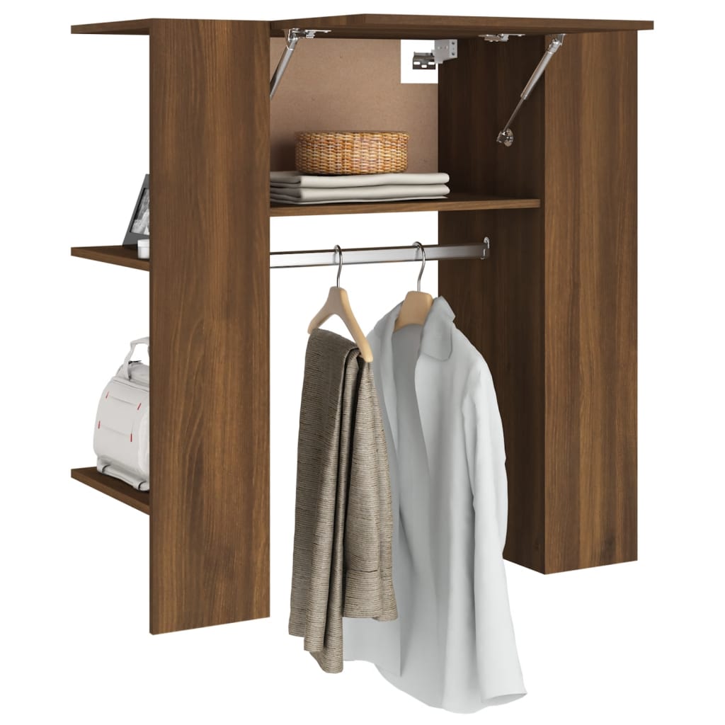 Armoire de couloir Chêne marron 97,5x37x99 cm Bois d'ingénierie - XIOS