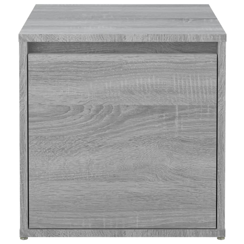 Tiroir boîte Sonoma gris 40,5x40x40 cm Bois d'ingénierie - XIOS