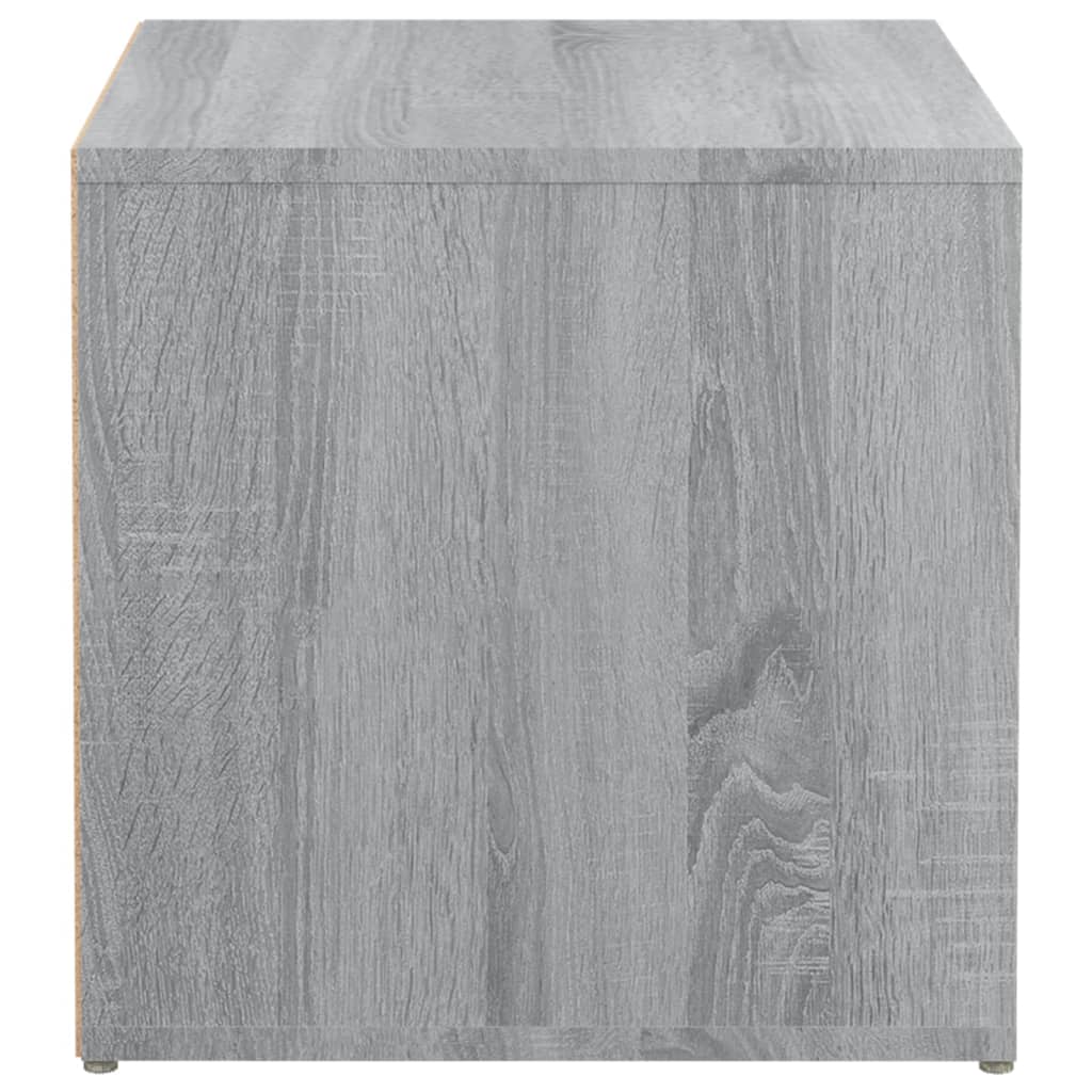 Tiroir boîte Sonoma gris 40,5x40x40 cm Bois d'ingénierie - XIOS