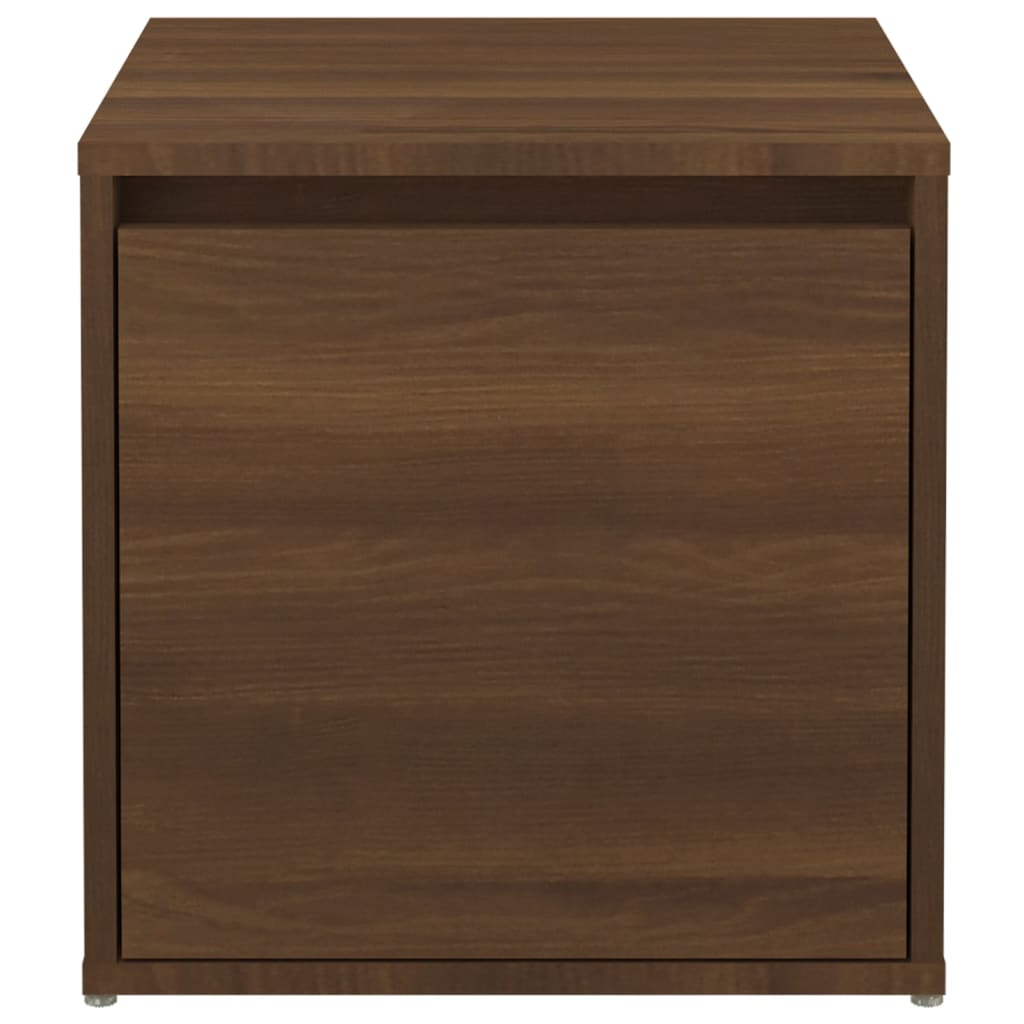 Tiroir boîte Chêne marron 40,5x40x40 cm Bois d'ingénierie - XIOS