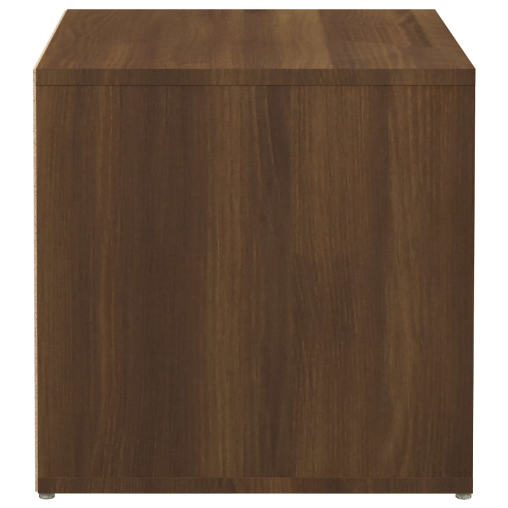 Tiroir boîte Chêne marron 40,5x40x40 cm Bois d'ingénierie - XIOS