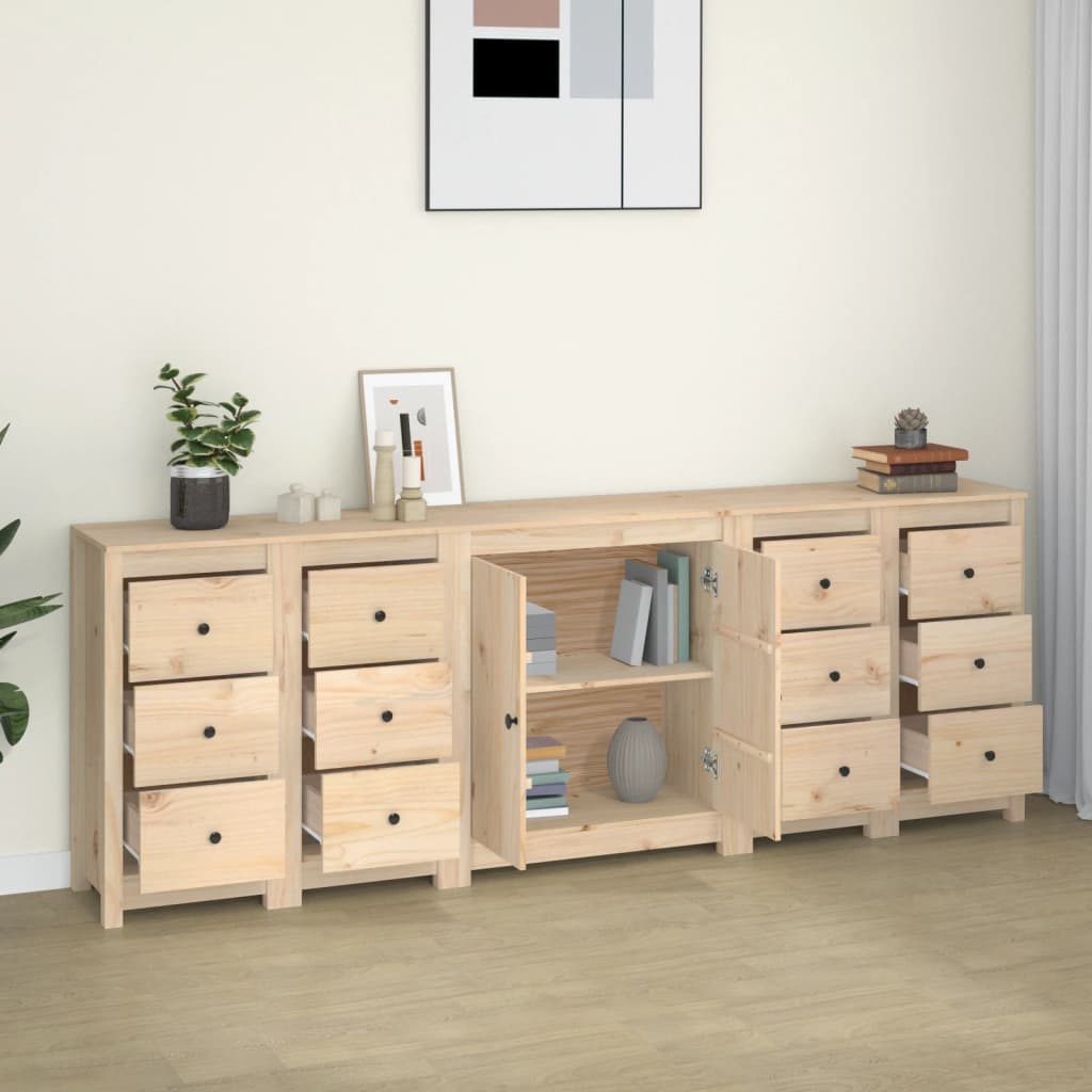 Buffet 230x35x80 cm Bois massif de pin Buffets & bahuts vidaXL