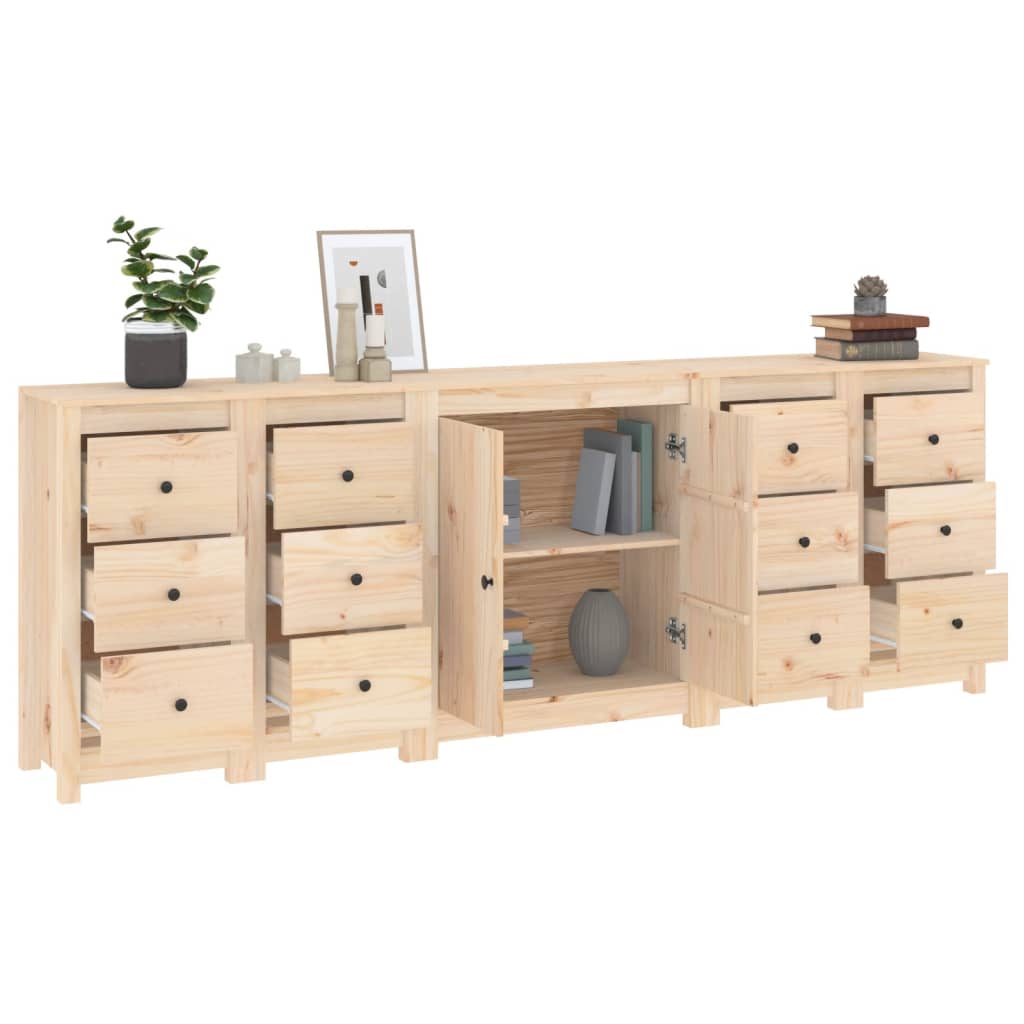 Buffet 230x35x80 cm Bois massif de pin Buffets & bahuts vidaXL