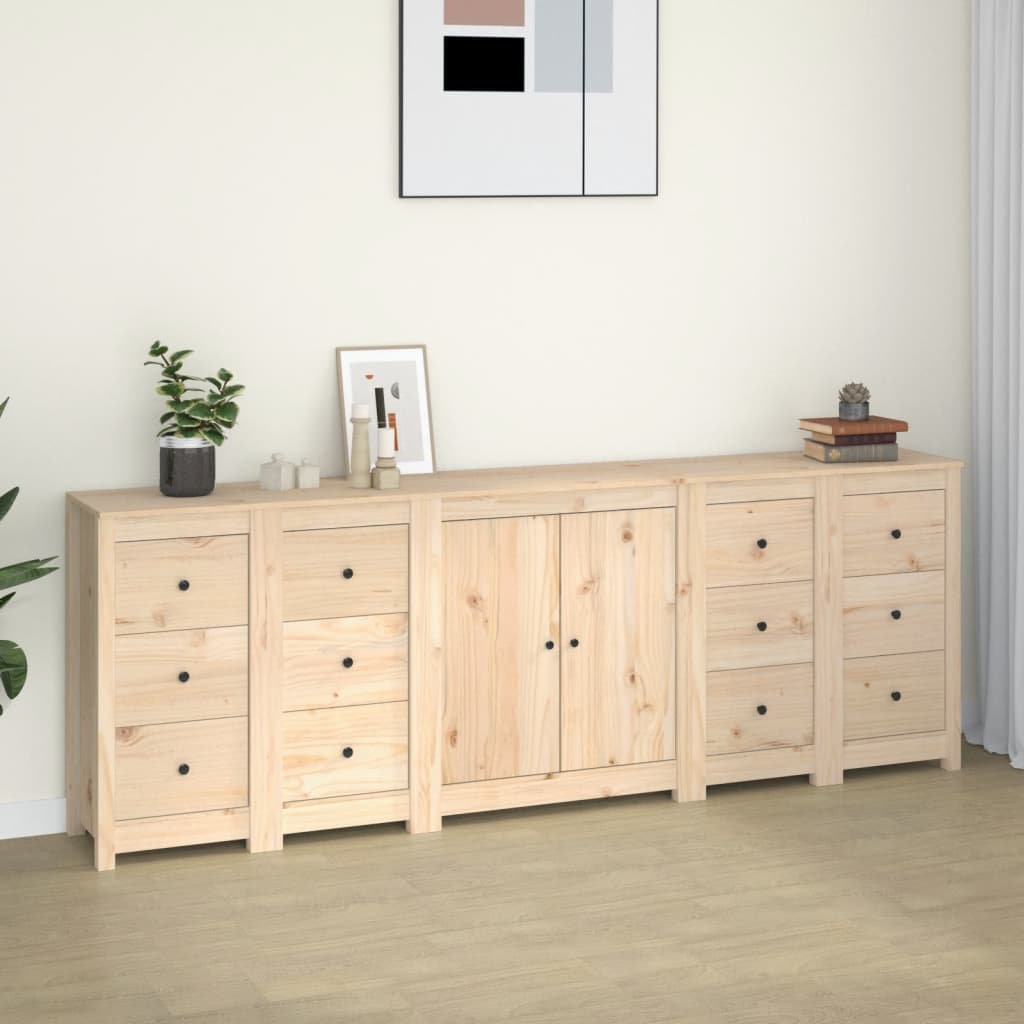 Buffet 230x35x80 cm Bois massif de pin Buffets & bahuts vidaXL