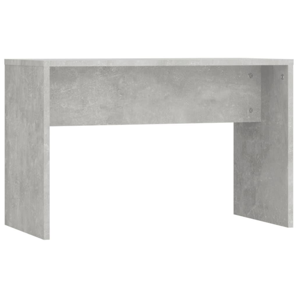 Ensemble de coiffeuse avec LED Gris béton Bois d'ingénierie - XIOS