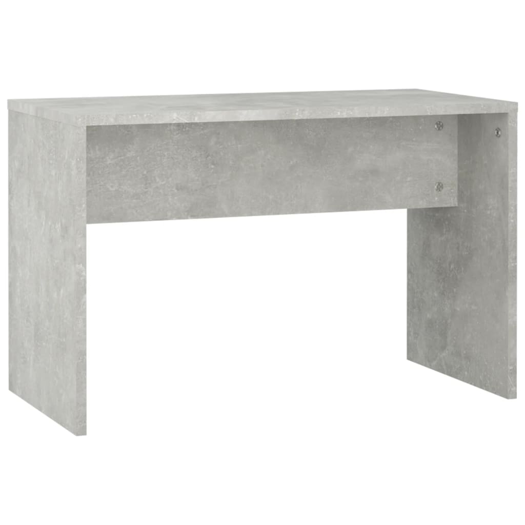 Ensemble de coiffeuse avec LED Gris béton Bois d'ingénierie - XIOS