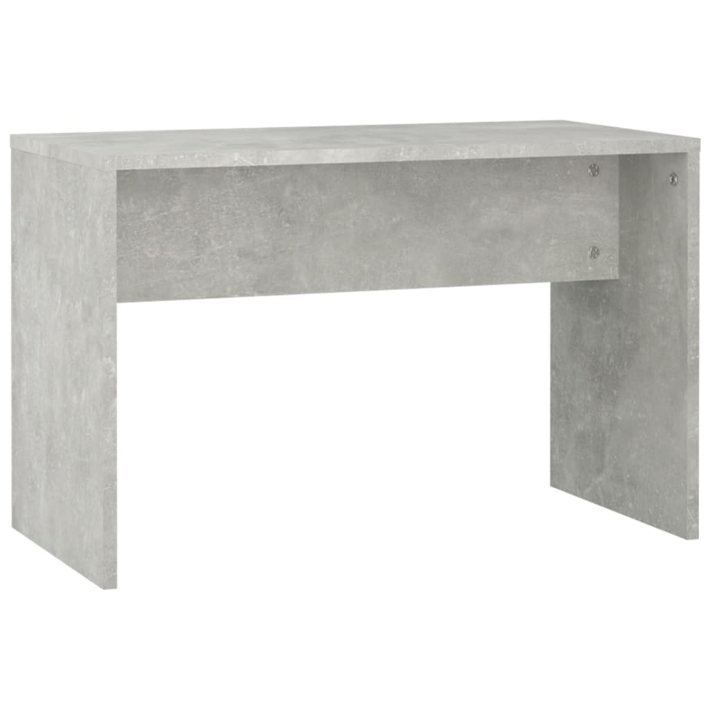 Ensemble de coiffeuse avec LED Gris béton Bois d'ingénierie - XIOS