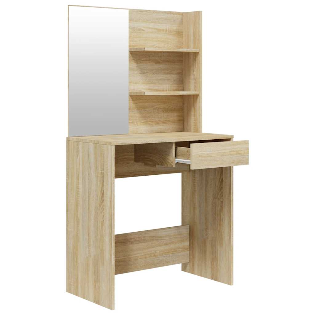 Ensemble de coiffeuse Chêne Sonoma 74,5x40x141 cm - XIOS