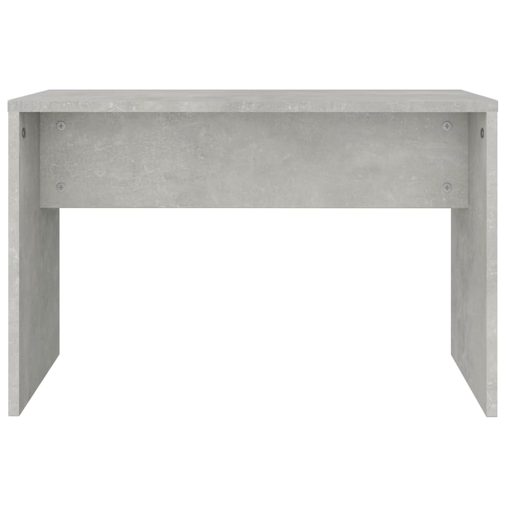 Ensemble de coiffeuse Gris béton 86,5x35x136 cm - XIOS
