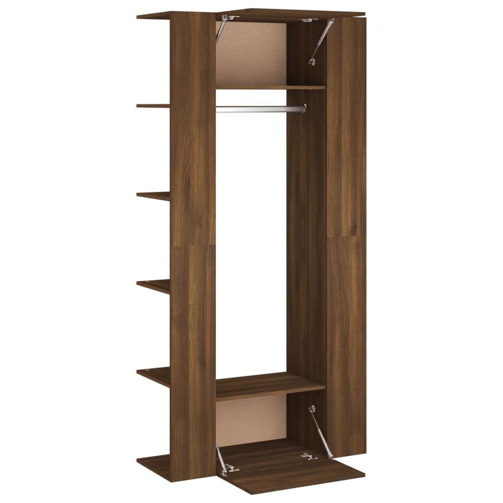 Armoires de couloir 2 pcs Chêne marron Bois d'ingénierie - XIOS