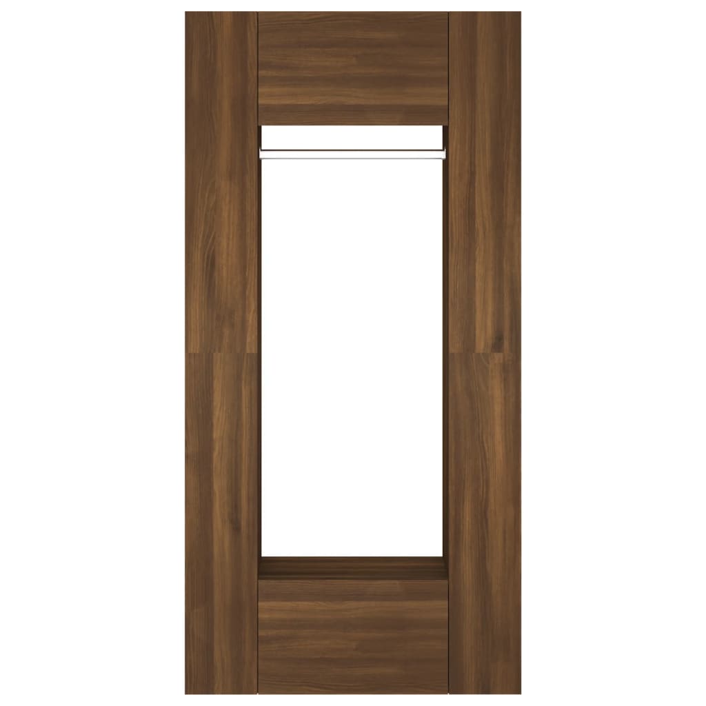 Armoires de couloir 2 pcs Chêne marron Bois d'ingénierie - XIOS