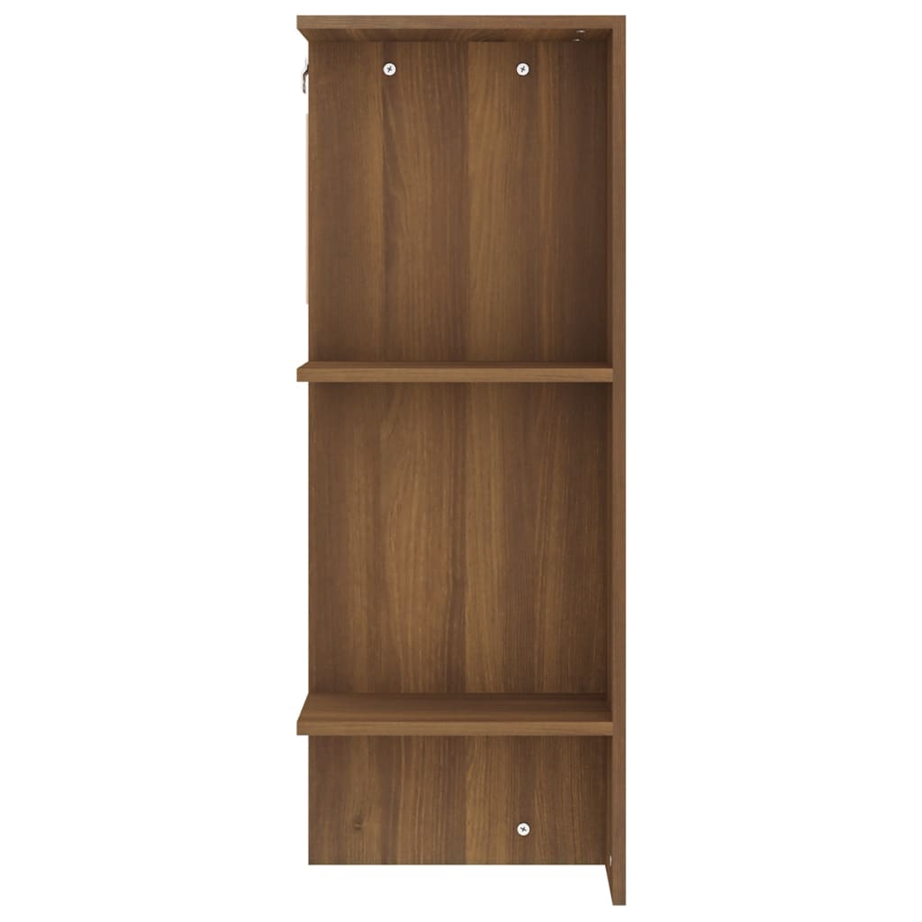 Armoires de couloir 2 pcs Chêne marron Bois d'ingénierie - XIOS