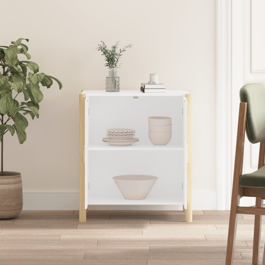 Buffet Blanc 62x38x70 cm Bois d'ingénierie - XIOS