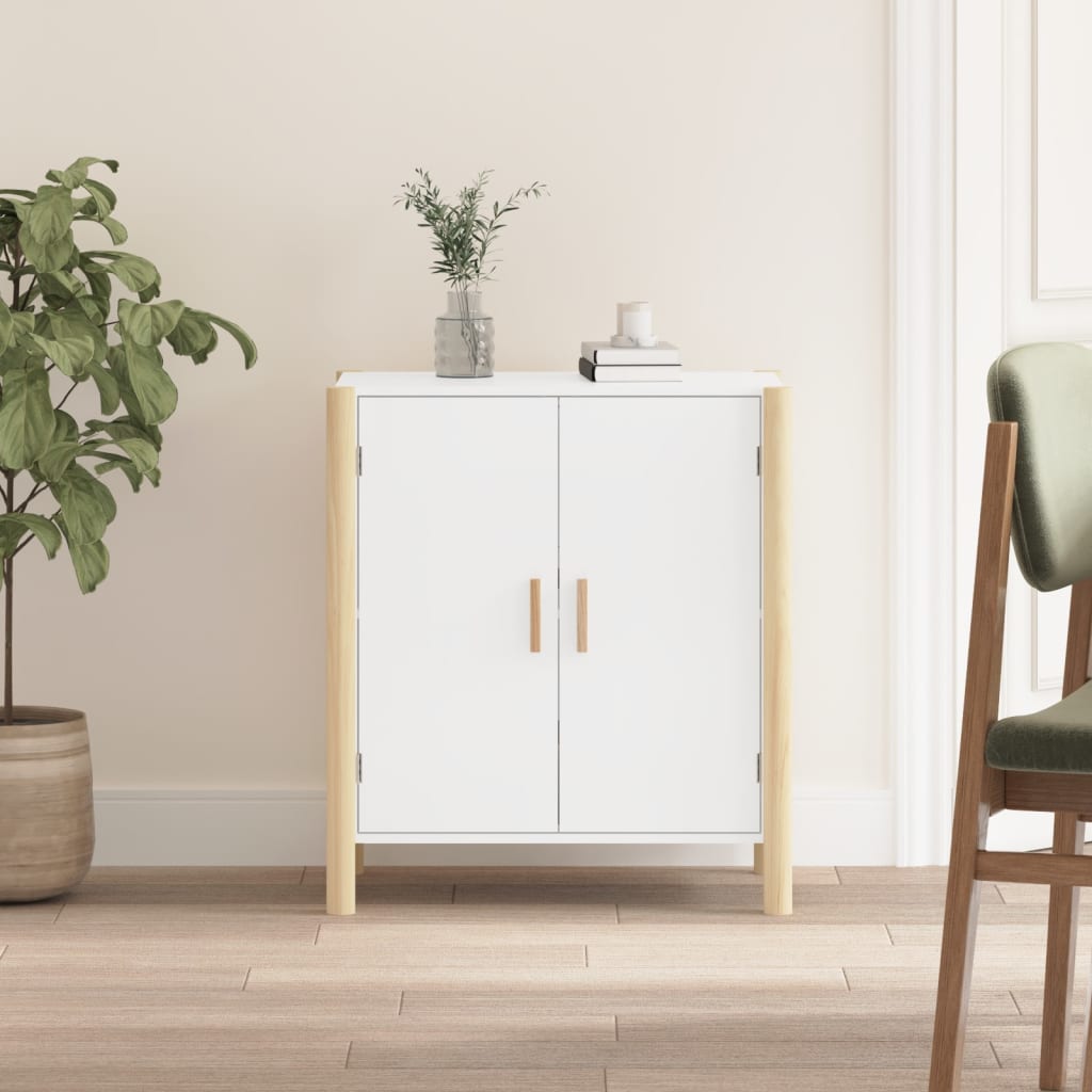 Buffet Blanc 62x38x70 cm Bois d'ingénierie - XIOS