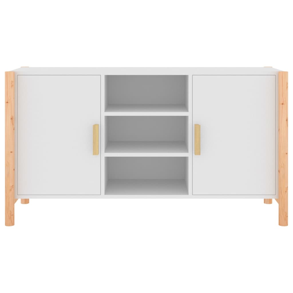 Buffet Blanc 107x38x60 cm Bois d'ingénierie - XIOS