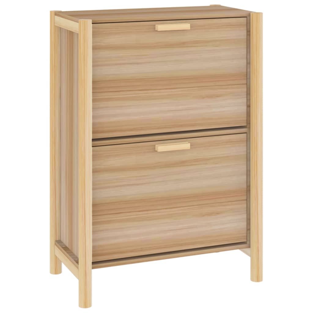 Armoire à chaussures 57,5x33x80 cm Bois d'ingénierie - XIOS