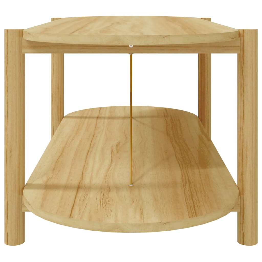 Table basse 110x48x40 cm Bois d'ingénierie - XIOS