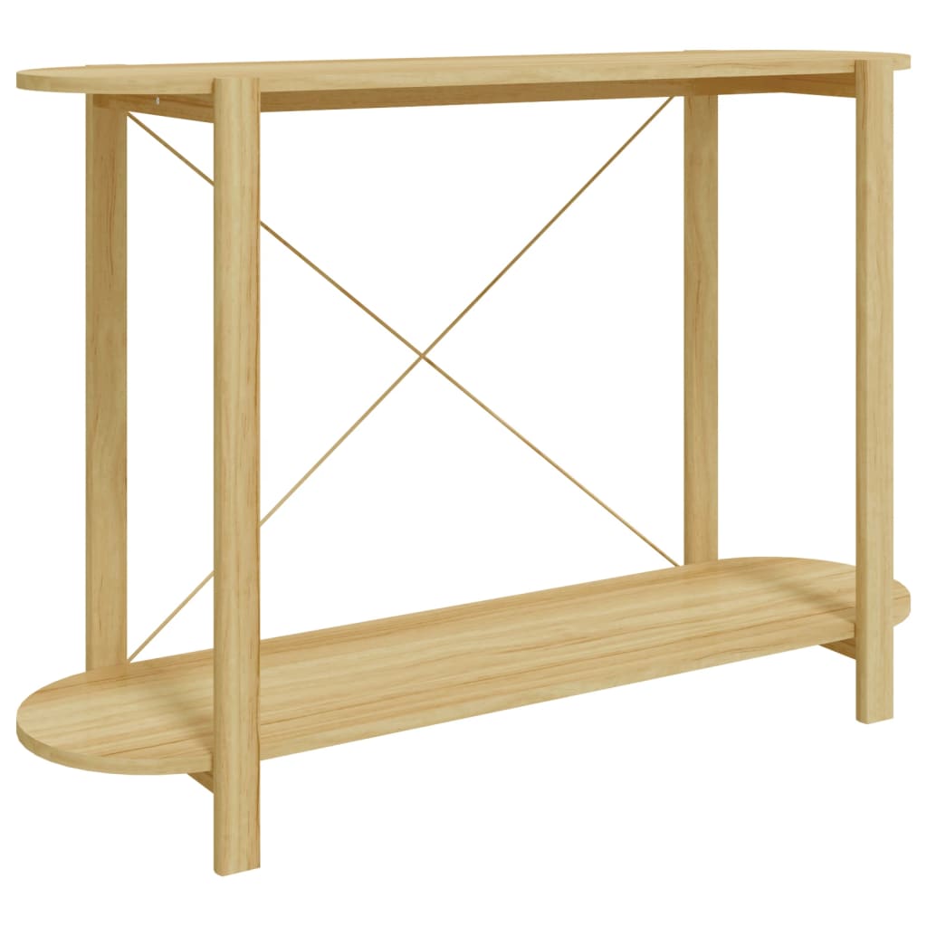 Table console 110x38x75 cm Bois d'ingénierie - XIOS