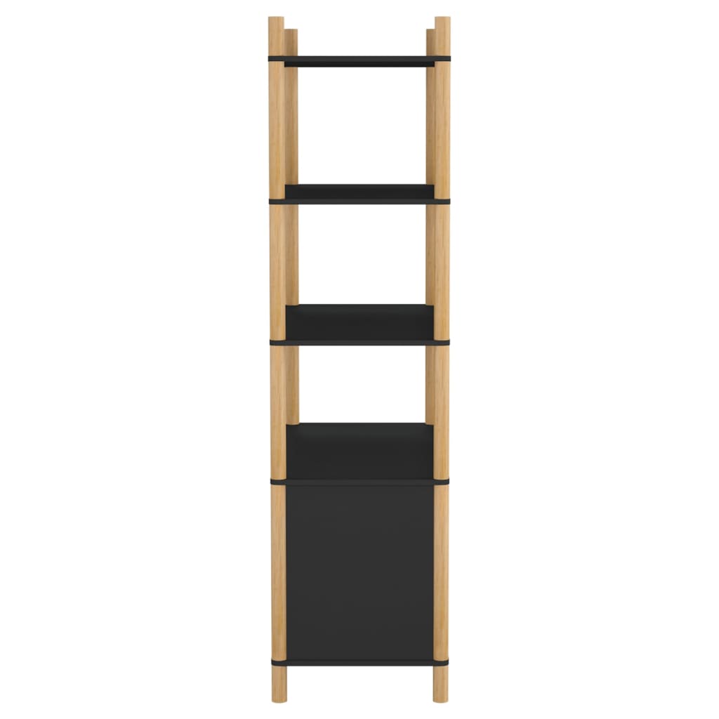 Buffet haut Noir 80x40x153 cm Bois d'ingénierie - XIOS