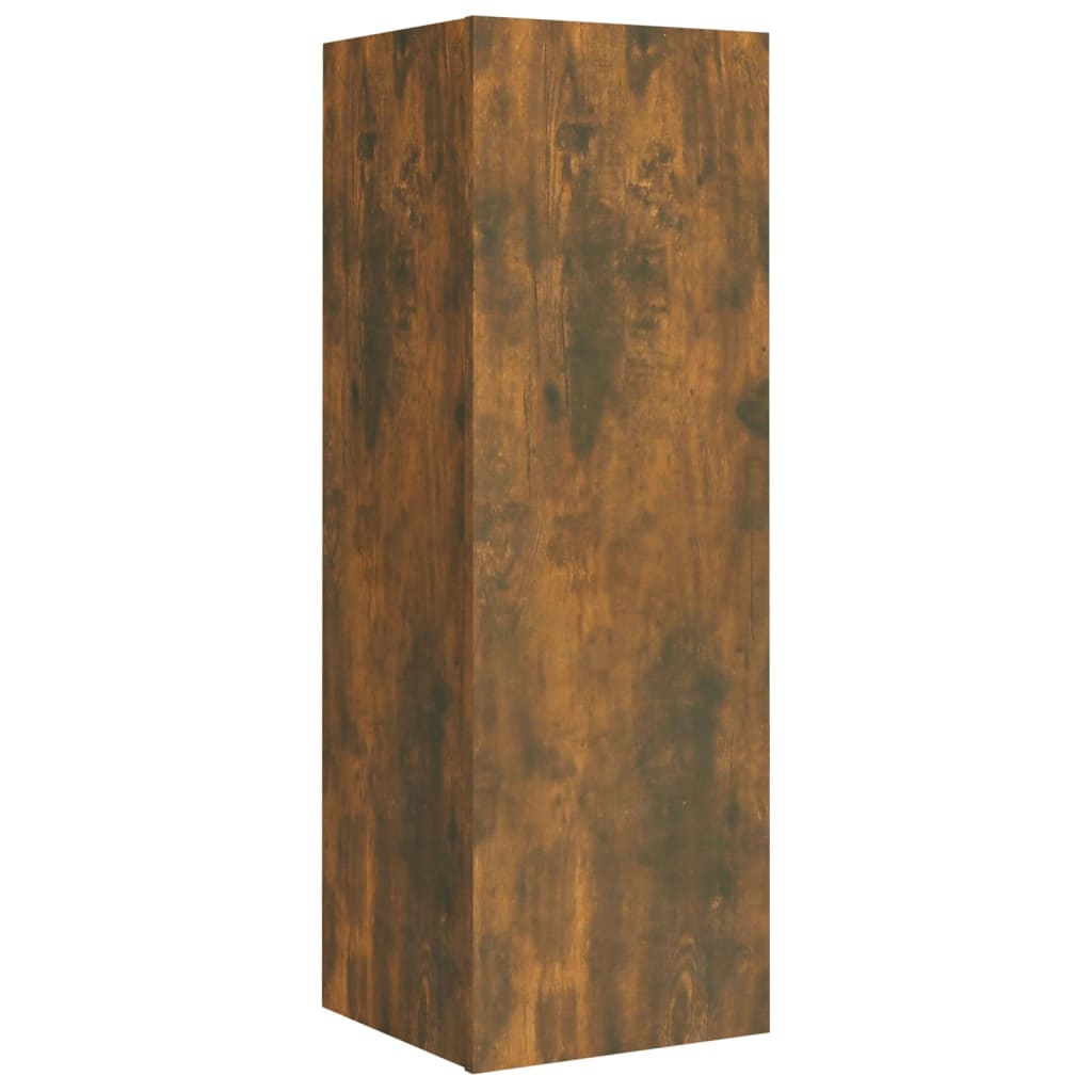 Ensemble de meubles TV 4 pcs Chêne fumé Bois d'ingénierie - XIOS