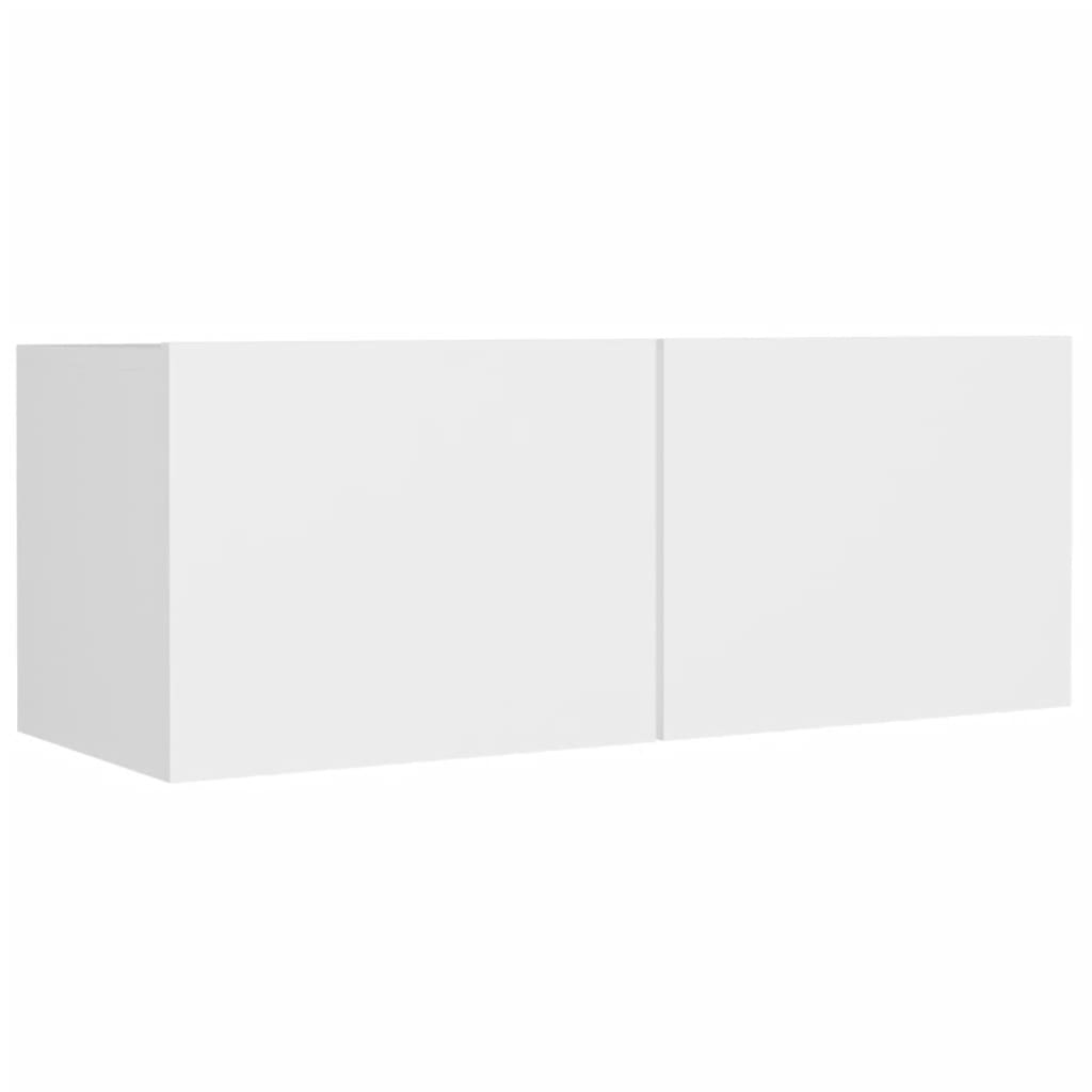 Ensemble de meubles TV 8 pcs Blanc Bois d'ingénierie - XIOS