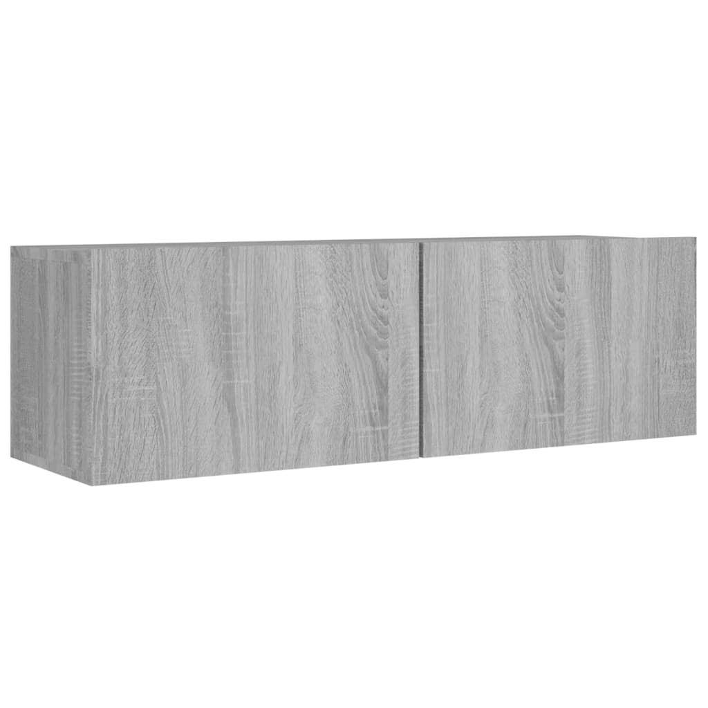 Ensemble de meubles TV 8 pcs Sonoma gris Bois d'ingénierie Meubles TV vidaXL   