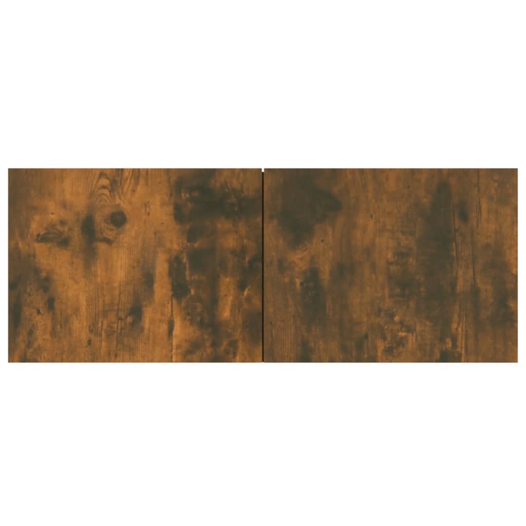 Ensemble de meubles TV 6 pcs Chêne fumé Bois d'ingénierie Meubles TV vidaXL
