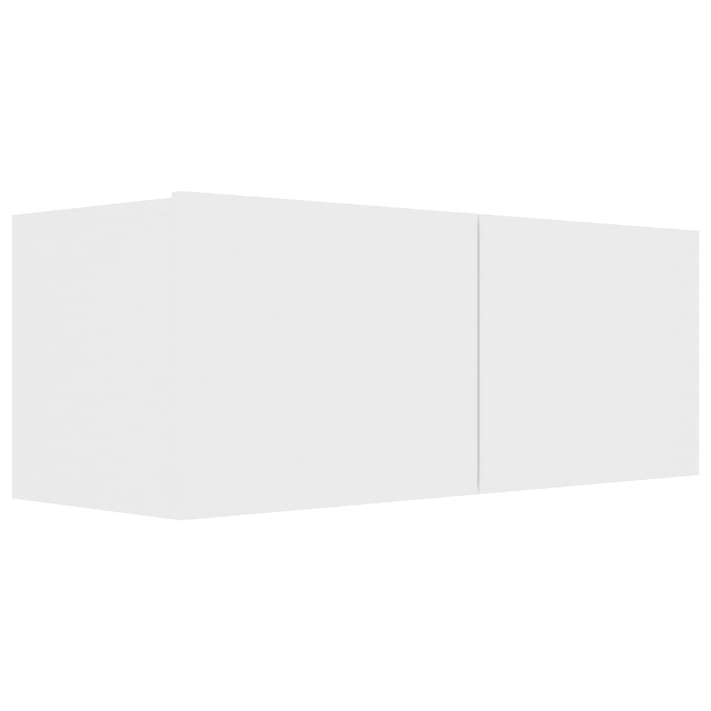 Ensemble de meubles TV 5 pcs Blanc Bois d'ingénierie - XIOS