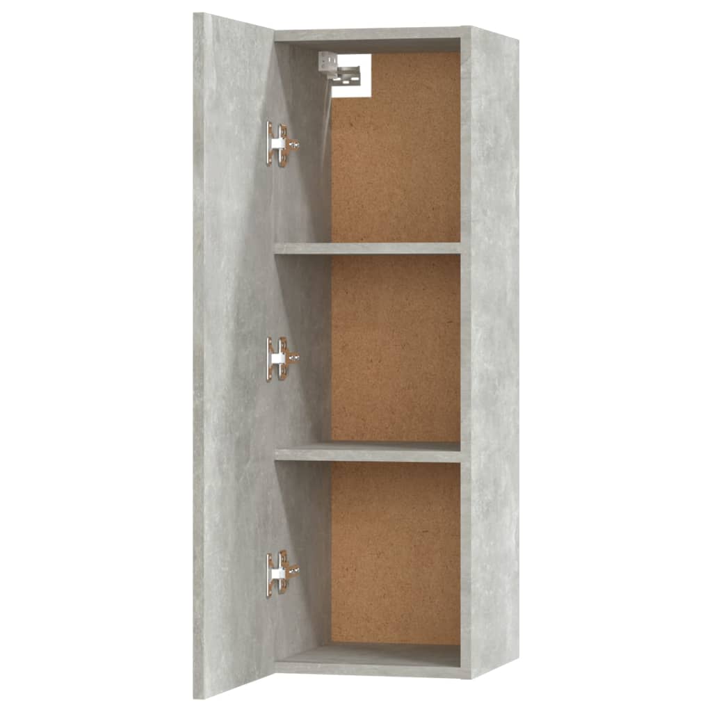 Ensemble de meubles TV 5 pcs Gris béton Bois d'ingénierie - XIOS