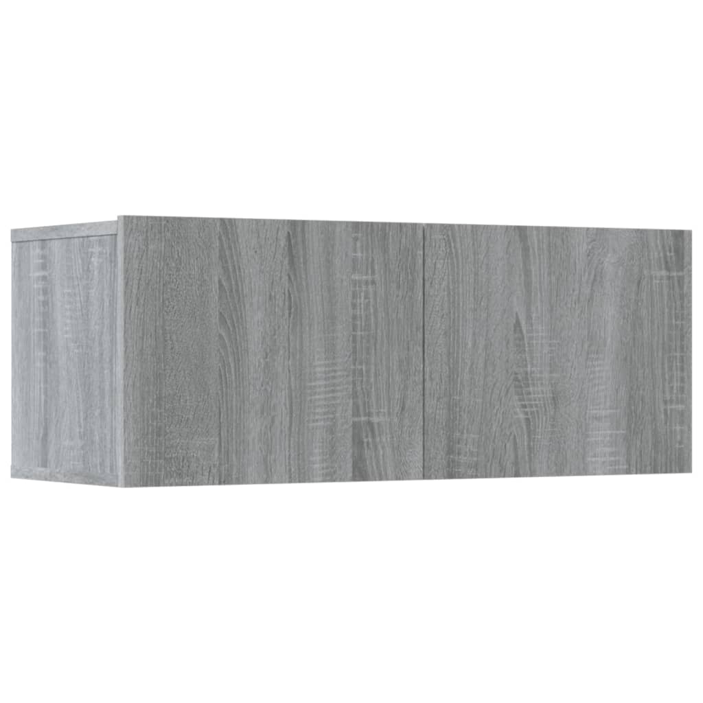 Ensemble de meubles TV 5 pcs Sonoma gris Bois d'ingénierie - XIOS