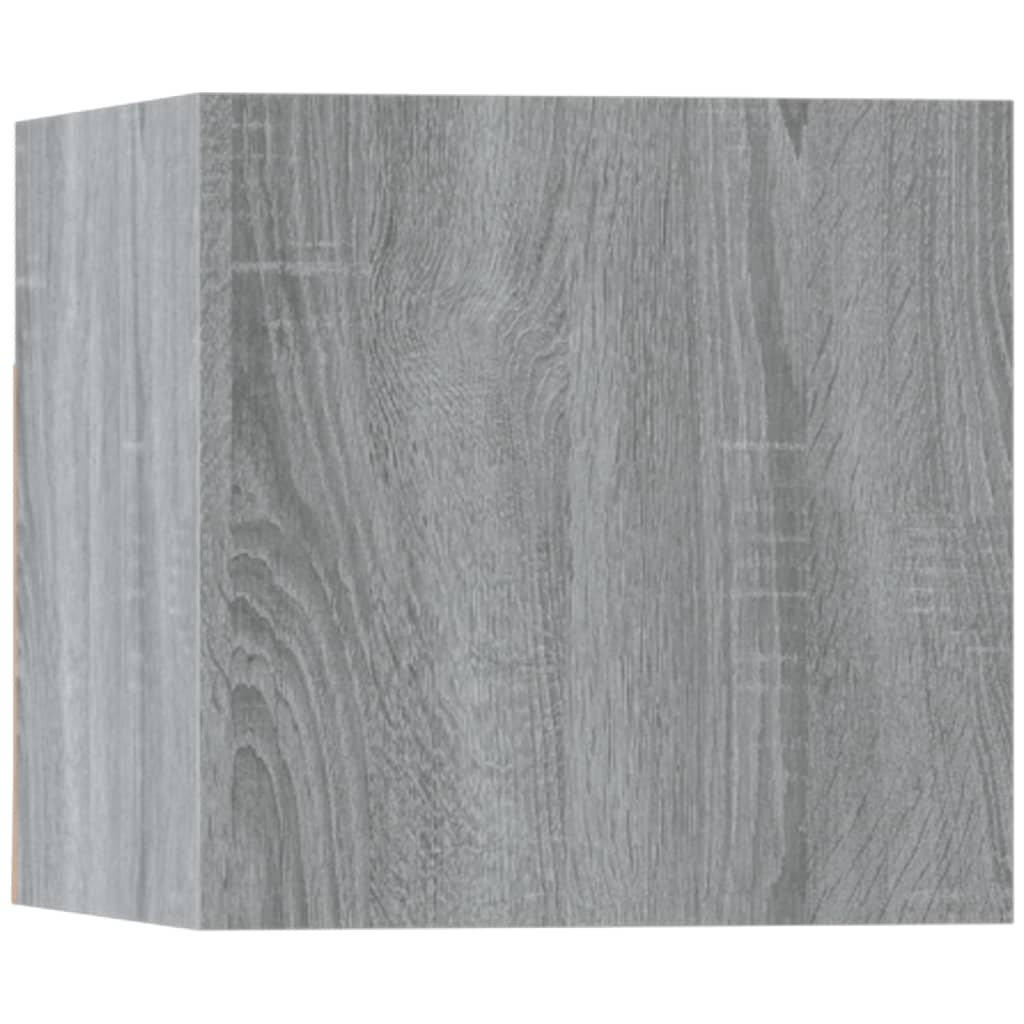 Ensemble de meubles TV 5 pcs Sonoma gris Bois d'ingénierie - XIOS