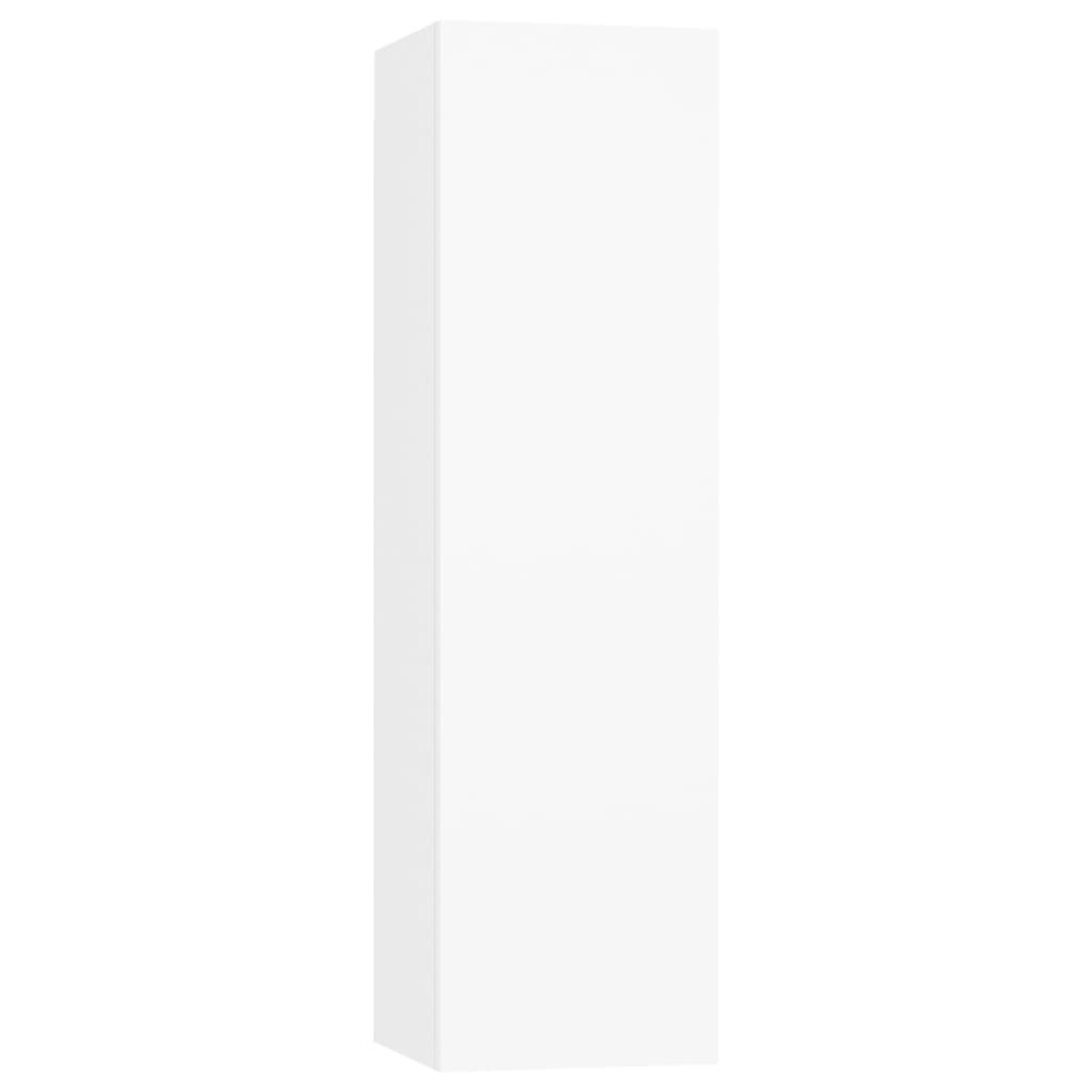 Ensemble de meubles TV 5 pcs Blanc Bois d'ingénierie - XIOS