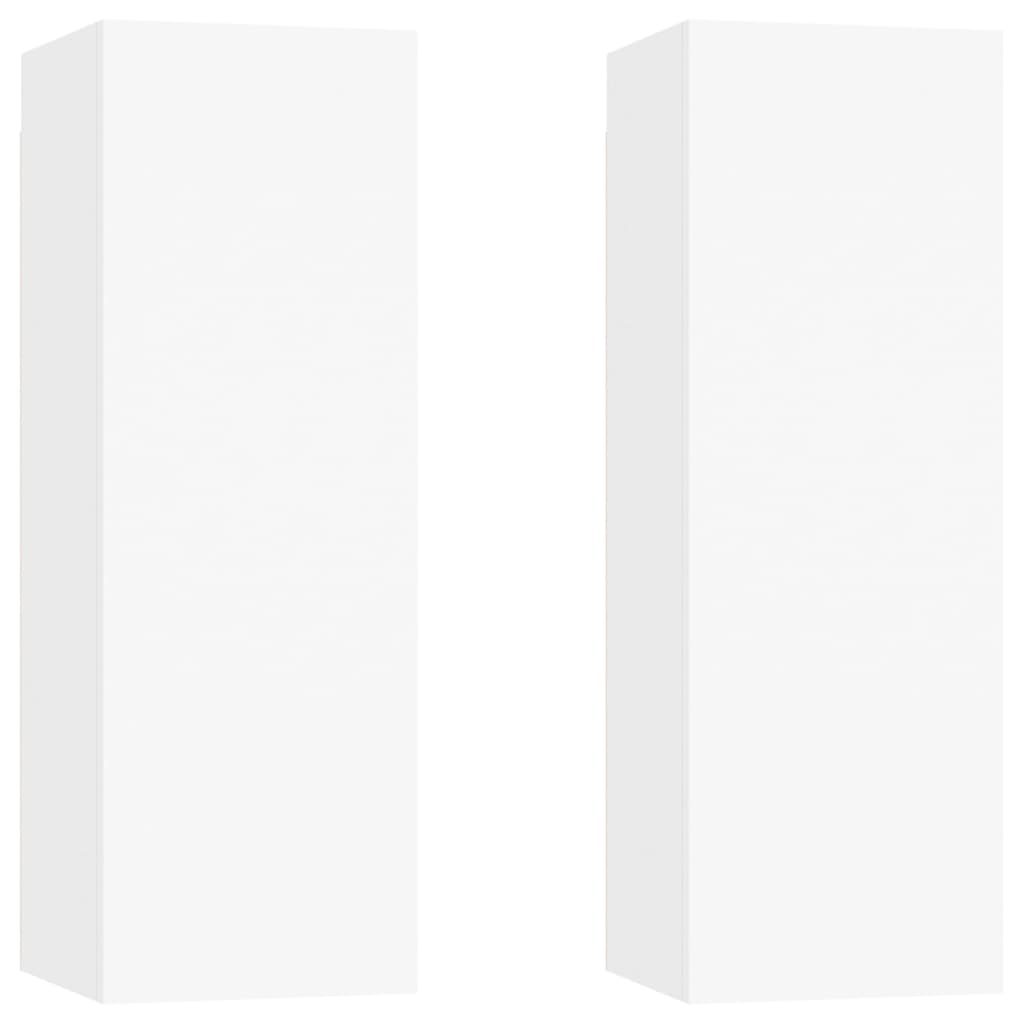 Ensemble de meubles TV 6 pcs Blanc Bois d'ingénierie - XIOS