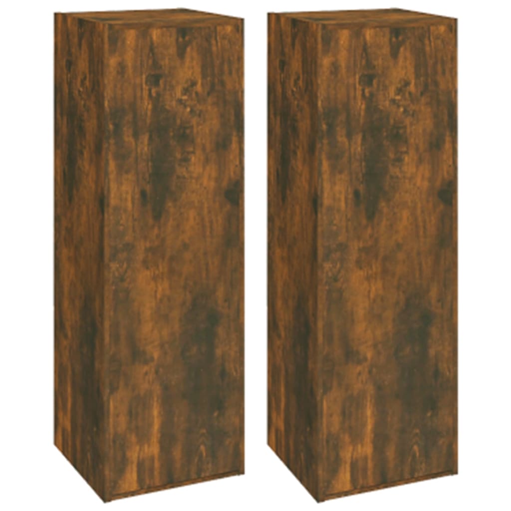 Ensemble de meubles TV 6 pcs Chêne fumé Bois d'ingénierie - XIOS