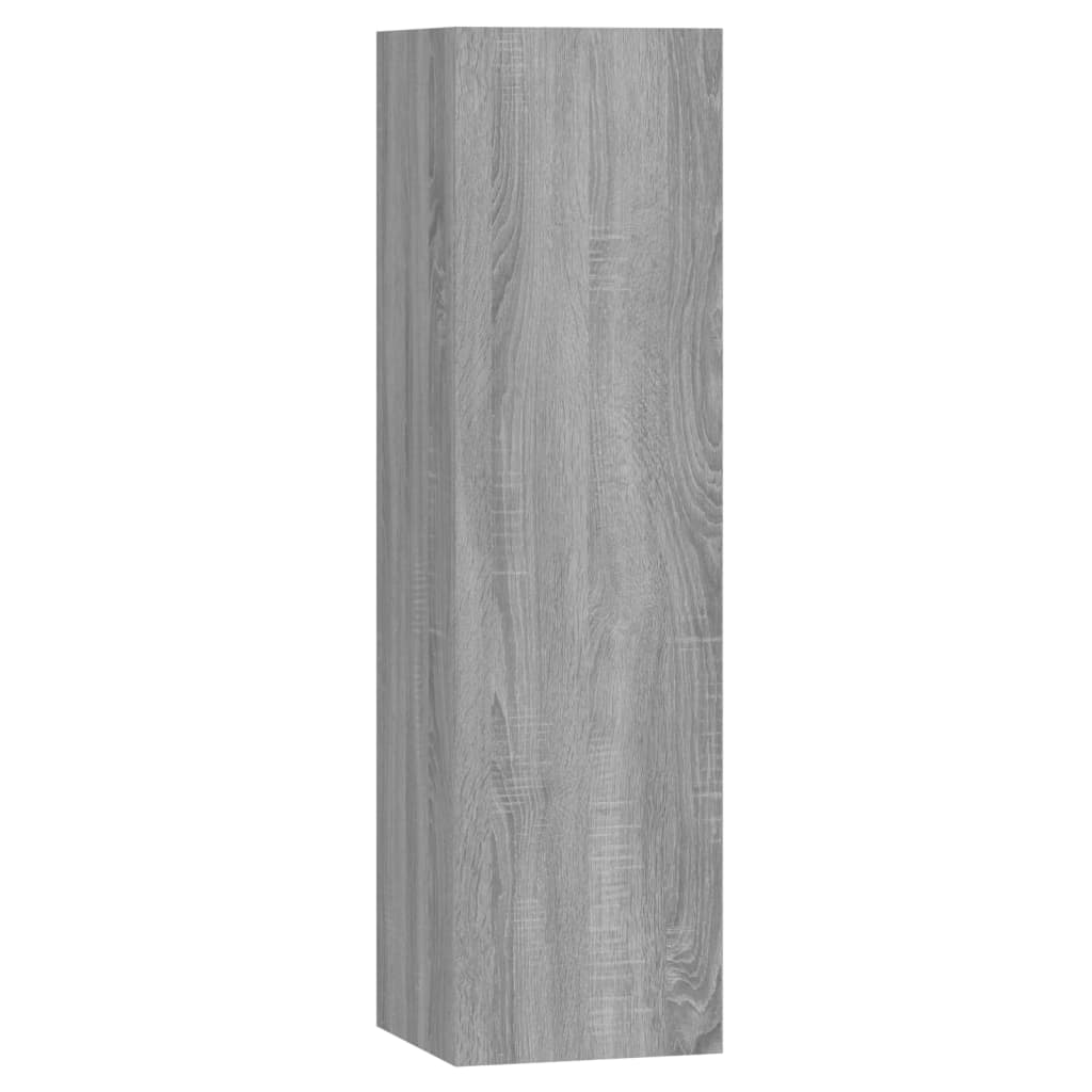Ensemble de meubles TV 8 pcs Sonoma gris Bois d'ingénierie - XIOS