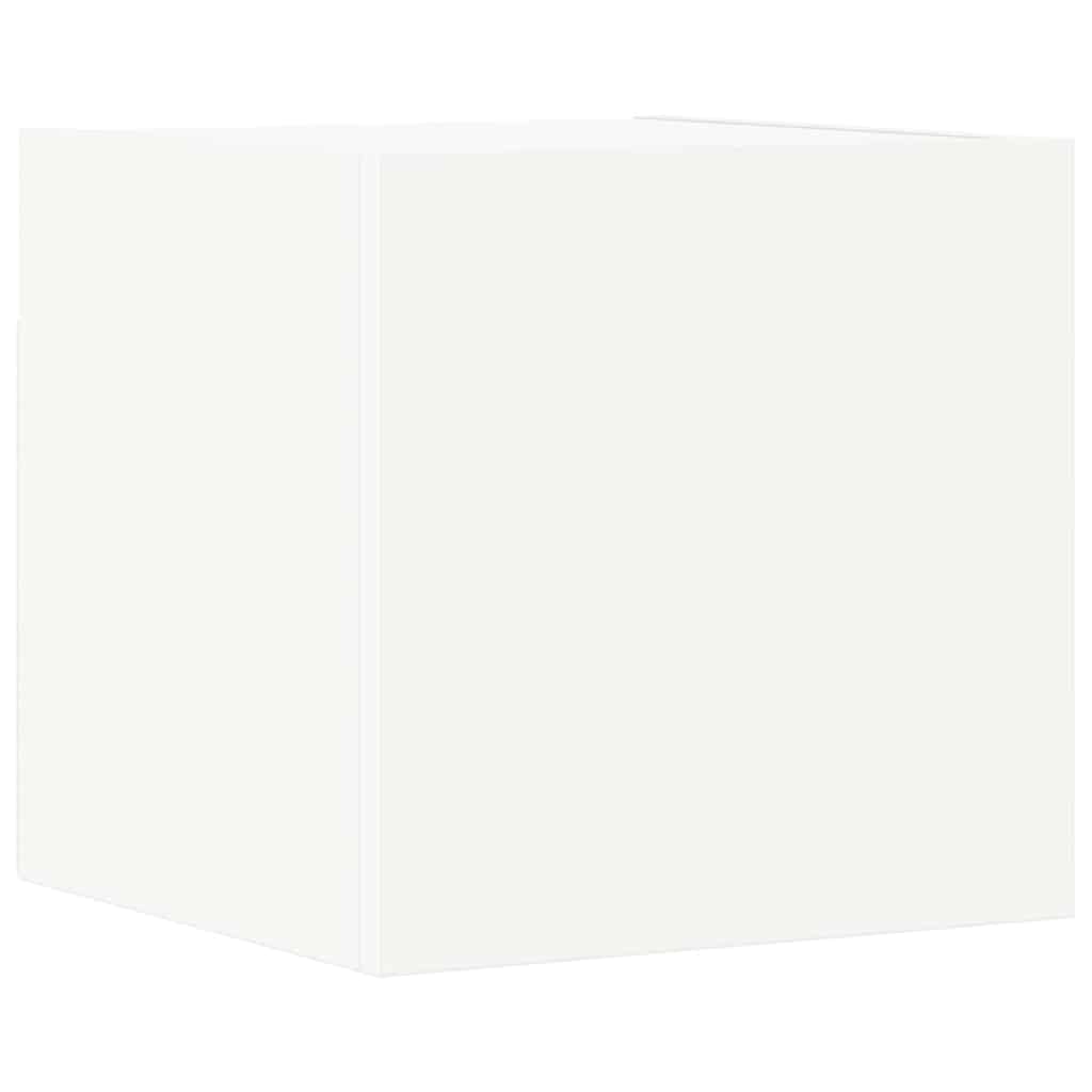 Ensemble de meubles TV 7 pcs Blanc Bois d'ingénierie