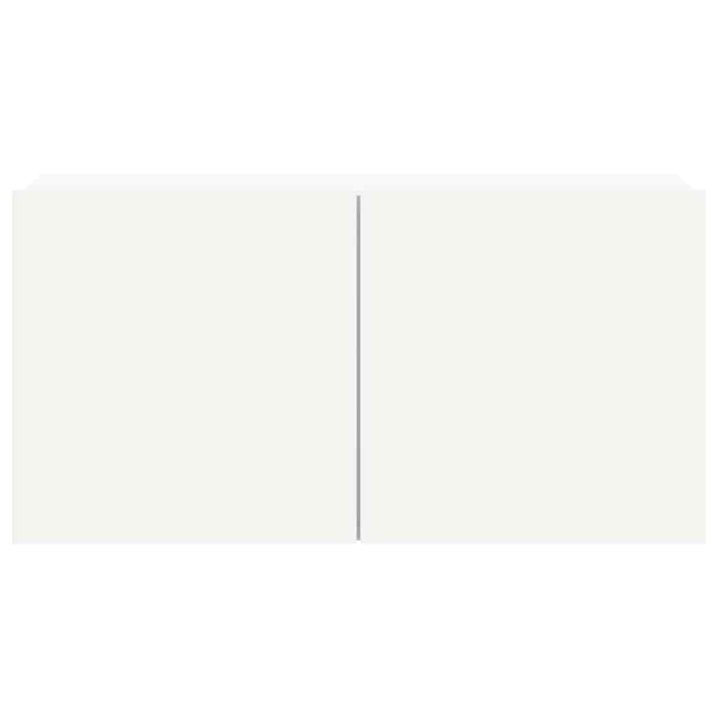 Ensemble de meubles TV 7 pcs Blanc Bois d'ingénierie