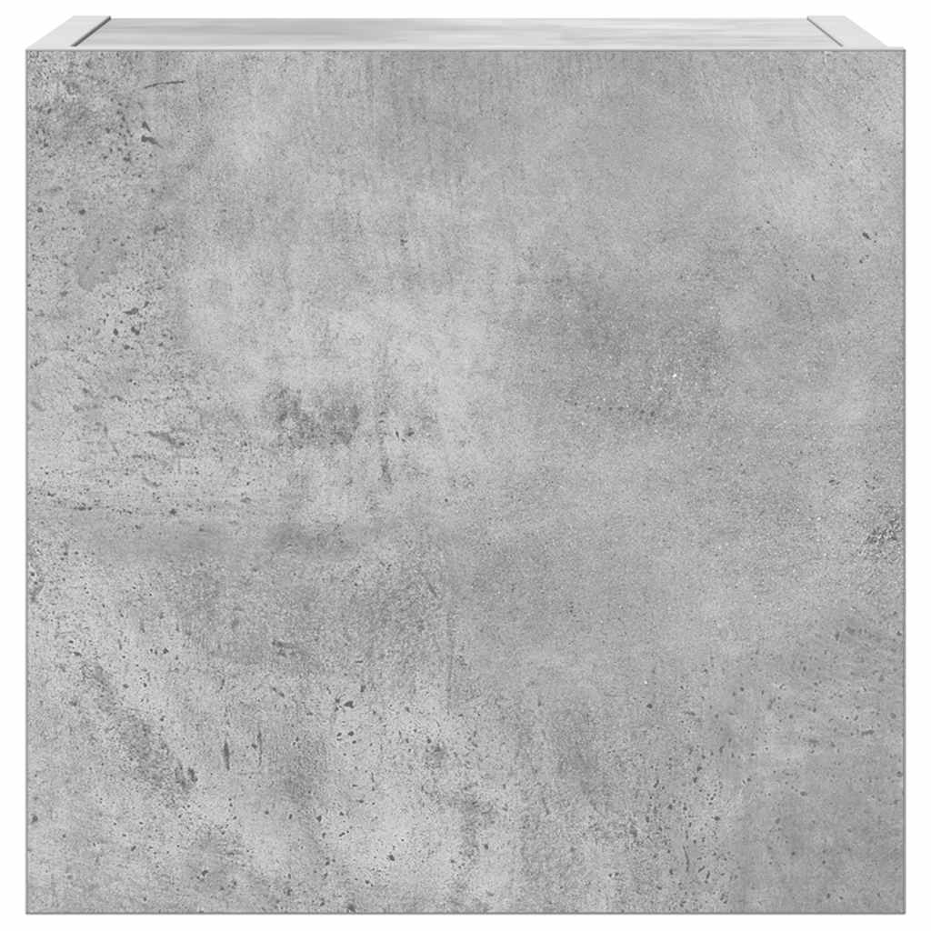 Ensemble de meubles TV 7 pcs Gris béton Bois d'ingénierie - XIOS