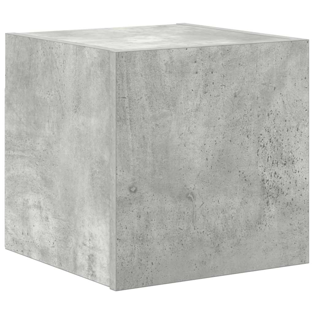Ensemble de meubles TV 7 pcs Gris béton Bois d'ingénierie - XIOS