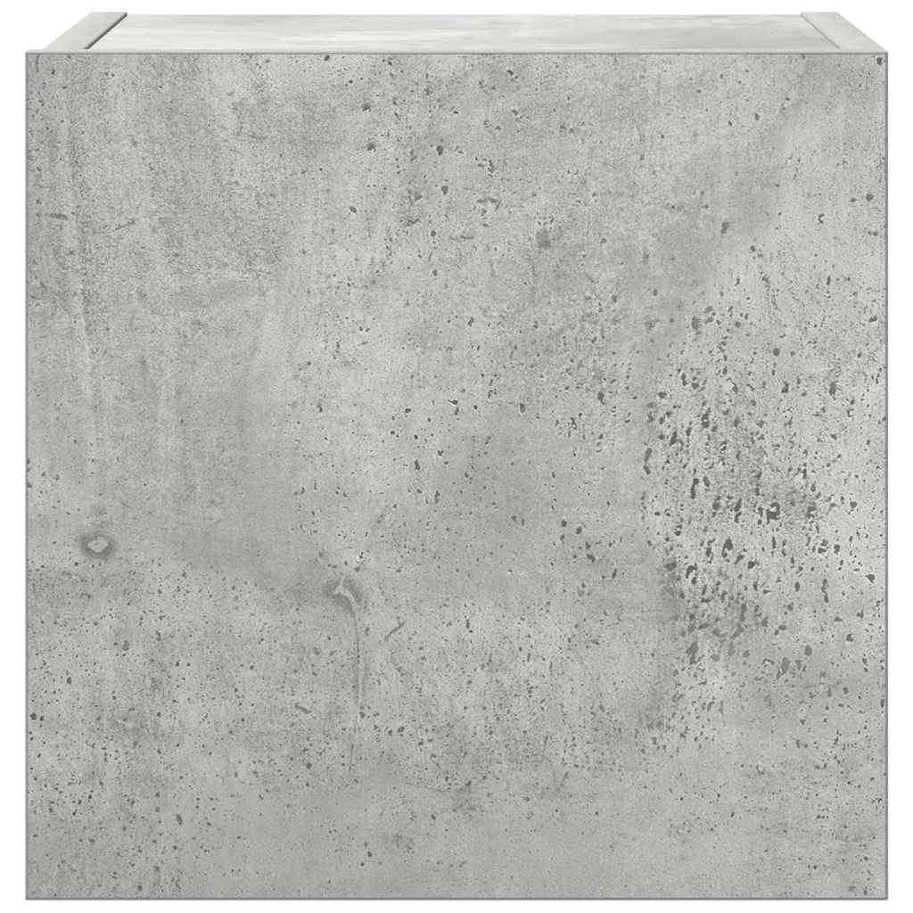 Ensemble de meubles TV 7 pcs Gris béton Bois d'ingénierie - XIOS