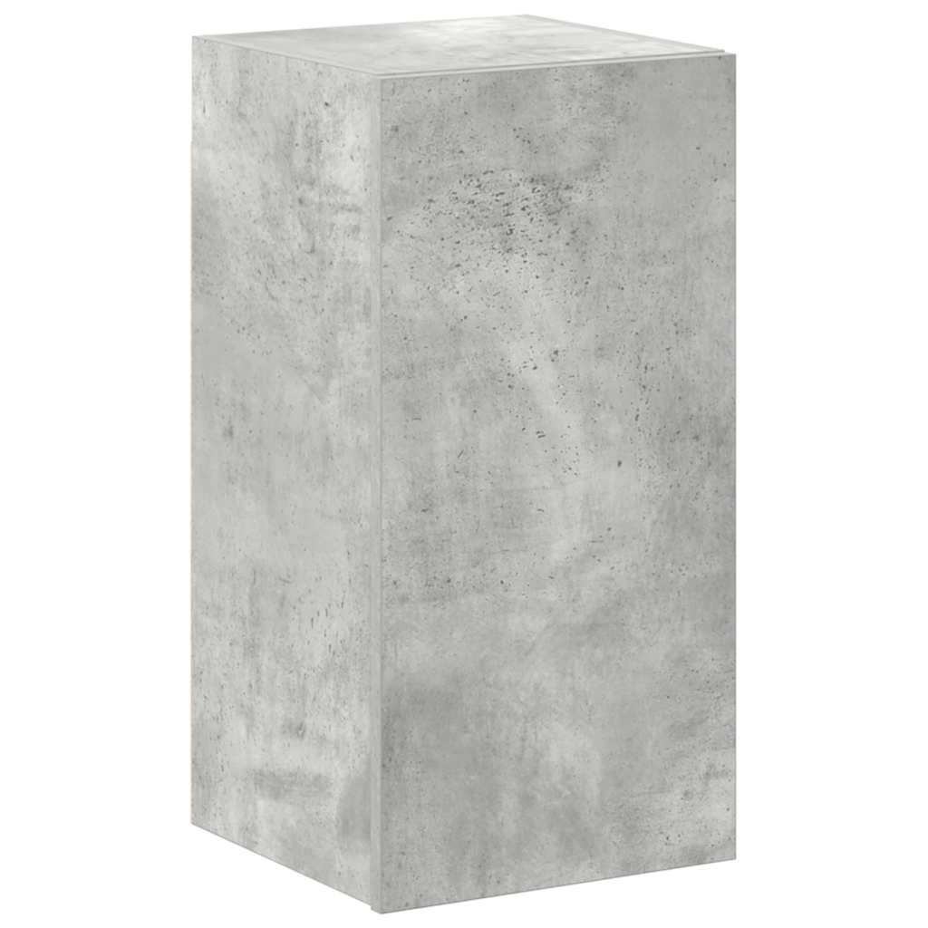 Ensemble de meubles TV 4 pcs Gris béton Bois d'ingénierie - XIOS