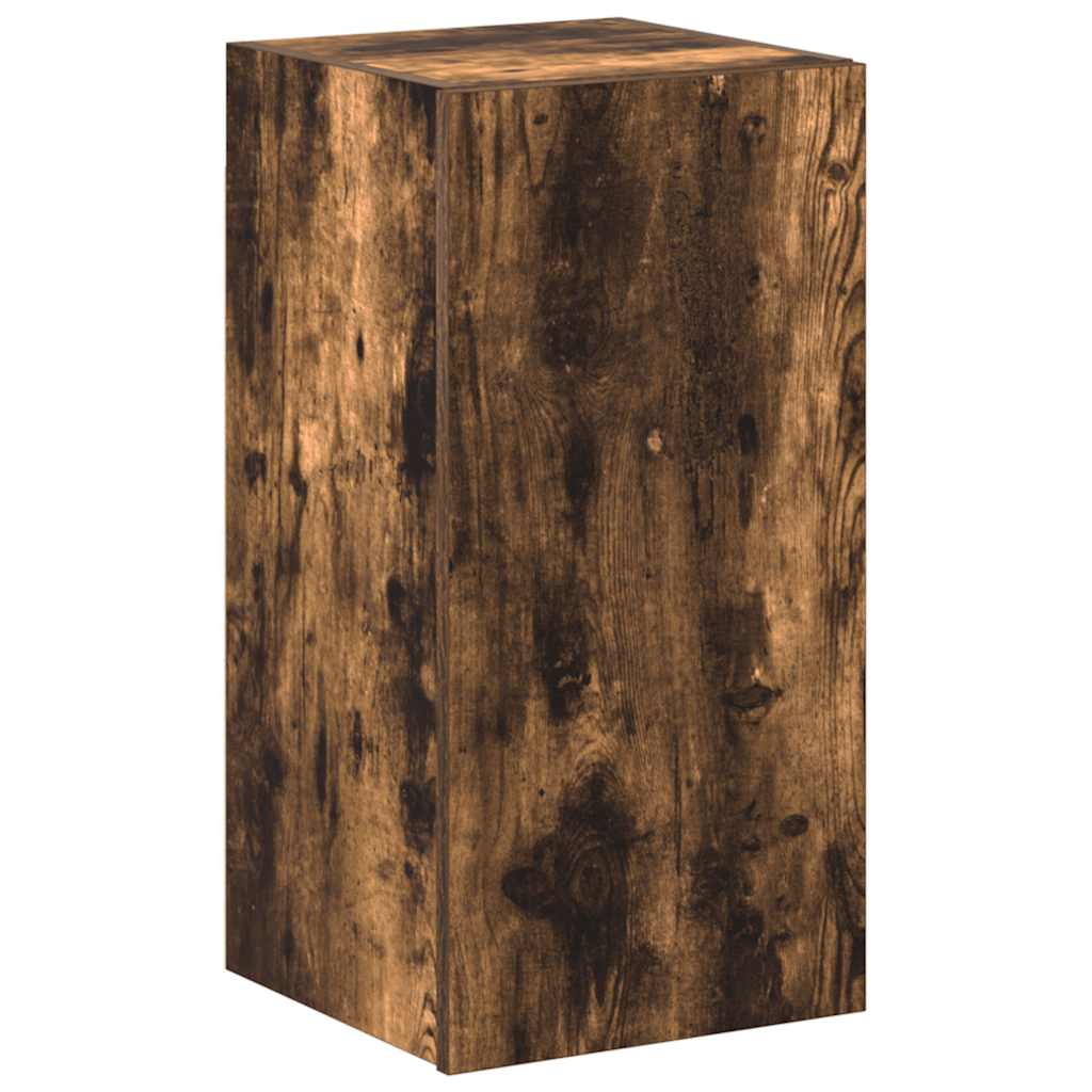 Ensemble de meubles TV 4 pcs Chêne fumé Bois d'ingénierie - XIOS