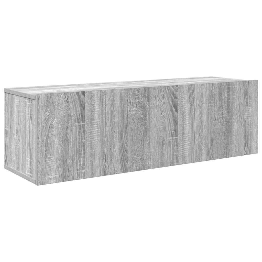 Ensemble de meubles TV 4 pcs Sonoma gris Bois d'ingénierie - XIOS